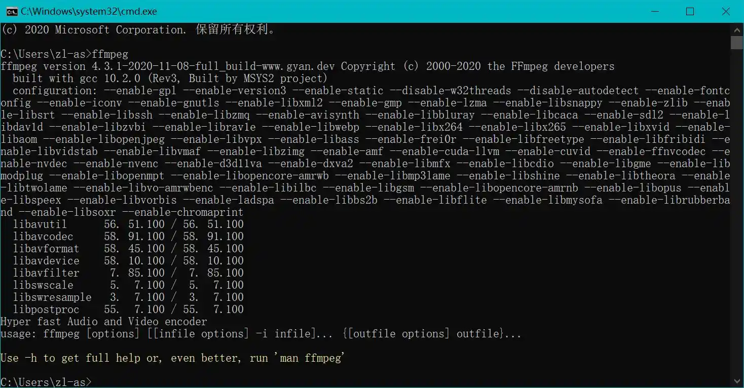 cmd-FFmpeg